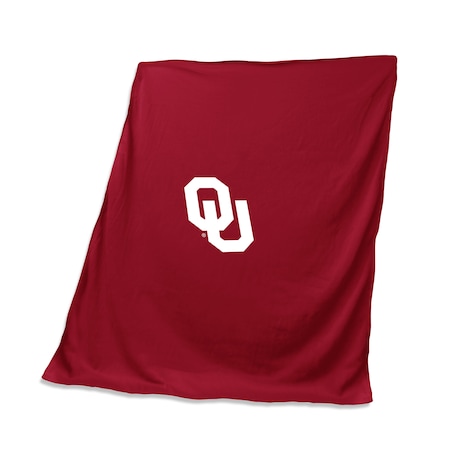 Logo Brands Oklahoma Sweatshirt Blanket 192-74-1
